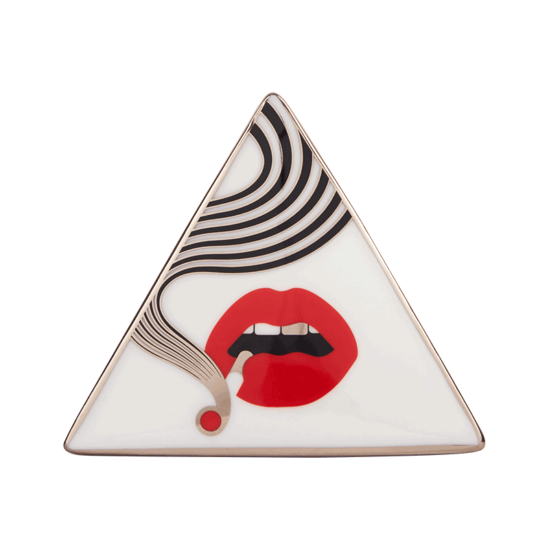 Higher Standards x Jonathan Adler Triangle Box Porcelain Best Price