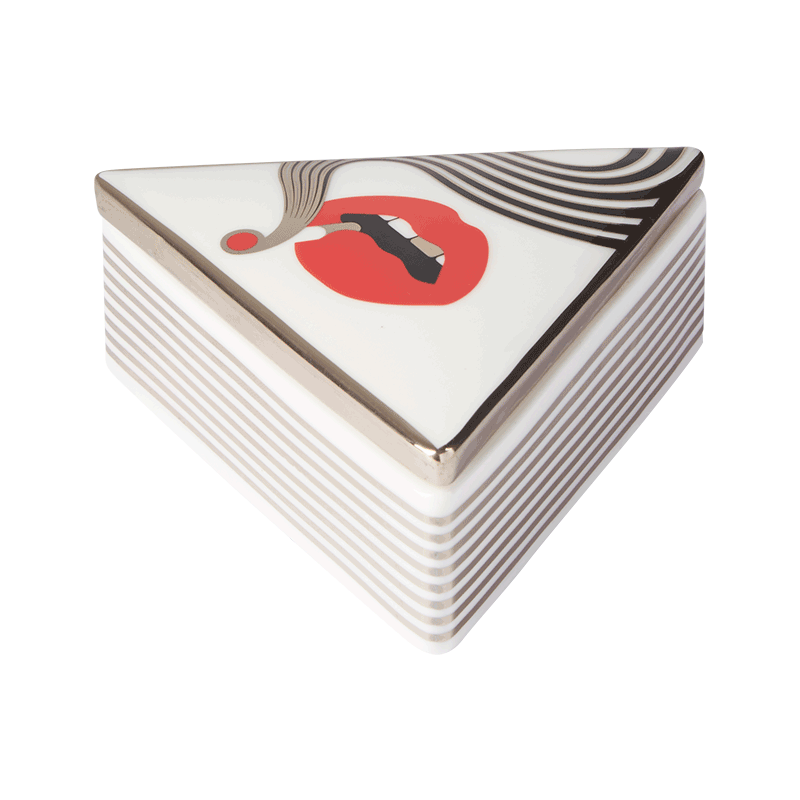 Higher Standards x Jonathan Adler Triangle Box Porcelain Best Price