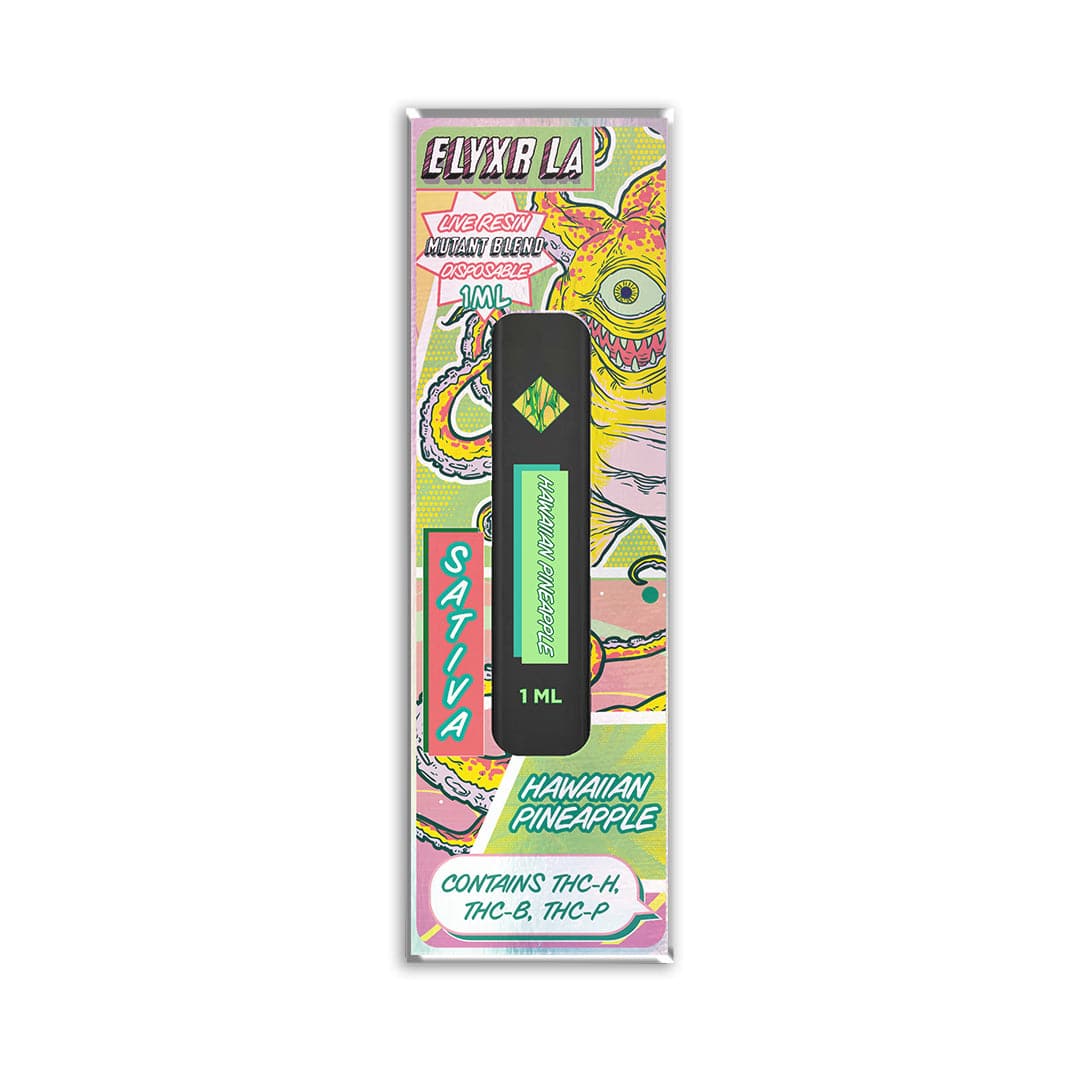 Elyxr Live Resin Mutant Blend (THC-H, THC-B, & THC-P) Disposable 1 Gram (1000mg) Best Price