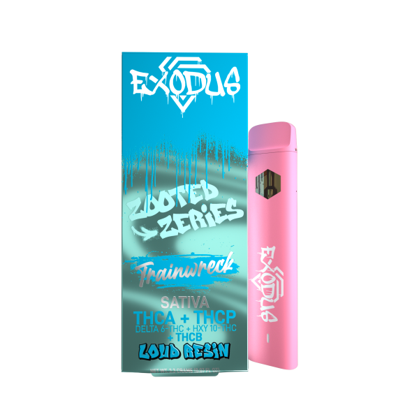 Exodus | Loud Resin THCA + THC-P + D6 + HXY 10 + THC-B Zooted Disposable - 2.2g Best Price