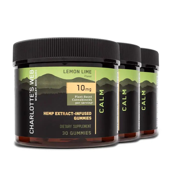3 Pack (30 count) Calm Gummies | Charlotte's Web Best Price