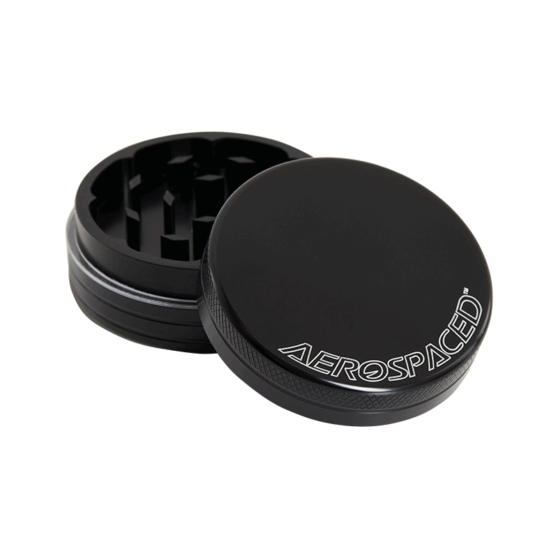 Aerospaced by HS 2 Piece Grinder 2.0"(50mm) Black Best Price