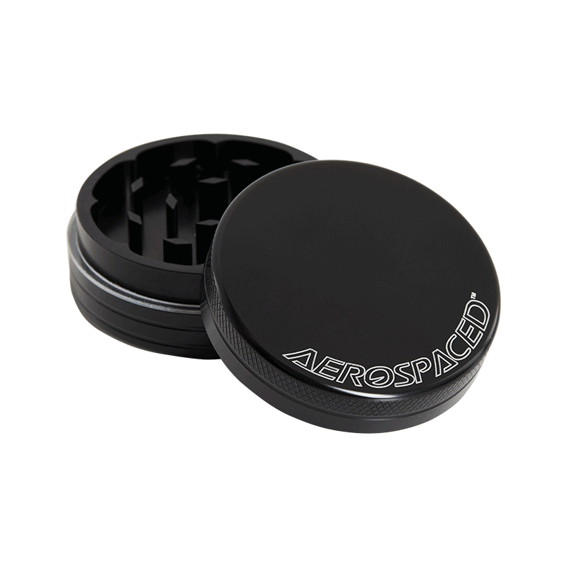 Aerospaced by HS 2 Piece Grinder 2.0"(50mm) Black Best Price