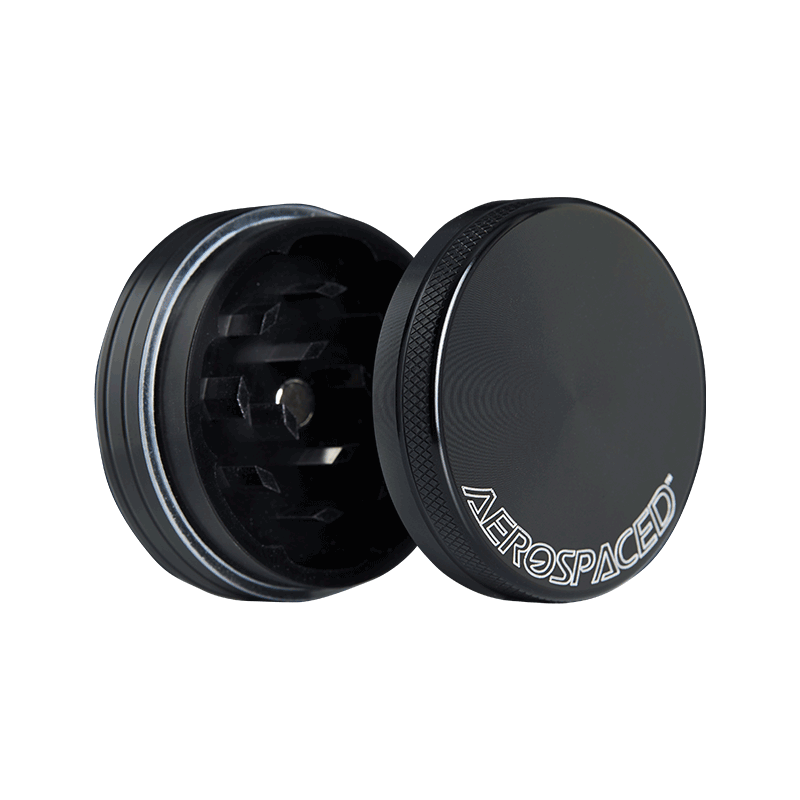 Aerospaced by HS 2 Piece Grinder 2.0"(50mm) Black Best Price
