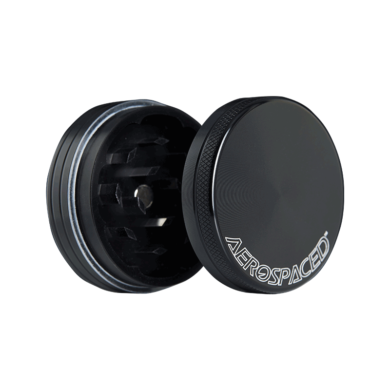 Aerospaced by HS 2 Piece Grinder 2.0"(50mm) Black Best Price