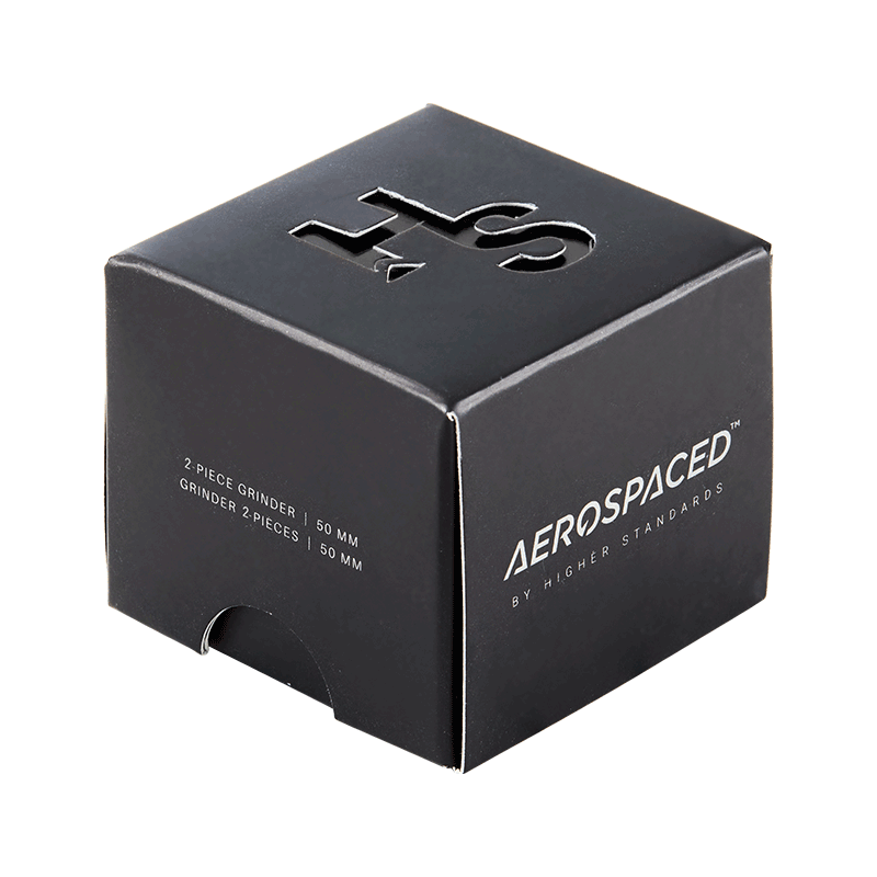 Aerospaced by HS 2 Piece Grinder 2.0"(50mm) Black Best Price