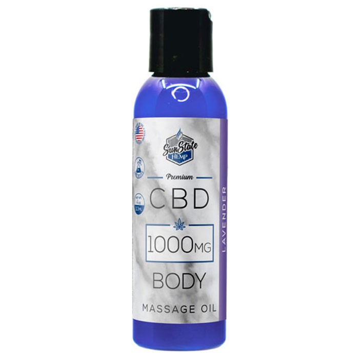 Sun State CBD Lavender Body Massage Oil Best Price