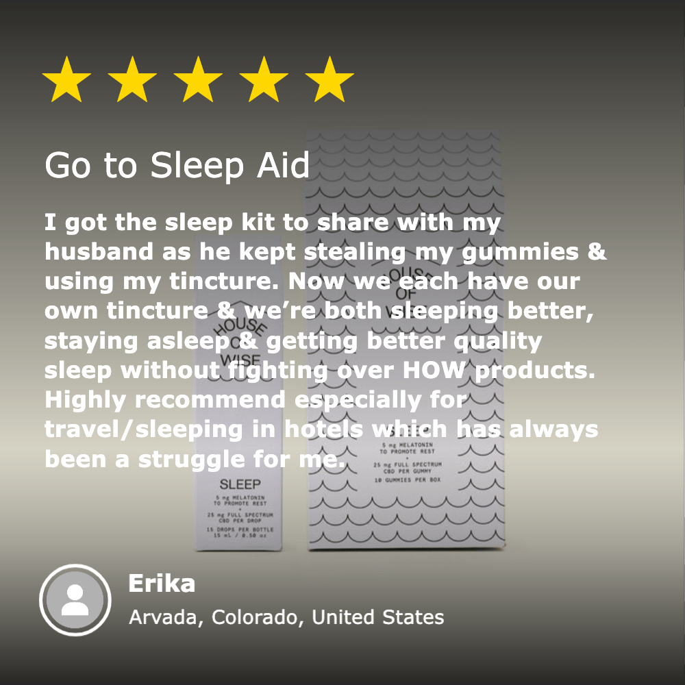 House of Wise CBD Sleep Kit Best Price