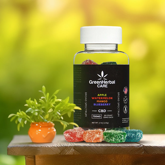 Green Herbal Care GHC Broad Spectrum CBD Gummies Best Price