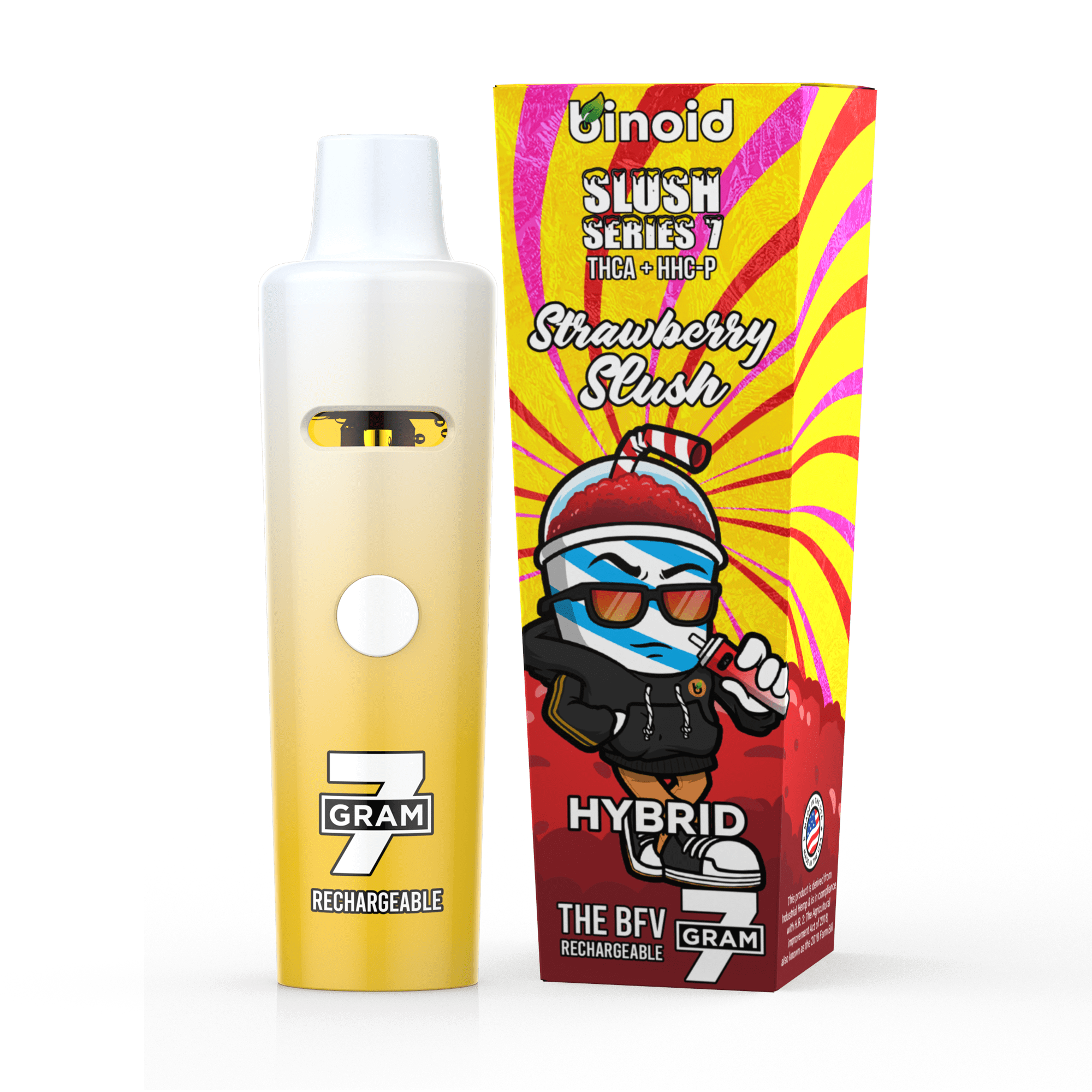 Binoid 7 Gram THCA Disposable Vape – Slush Series Best Price