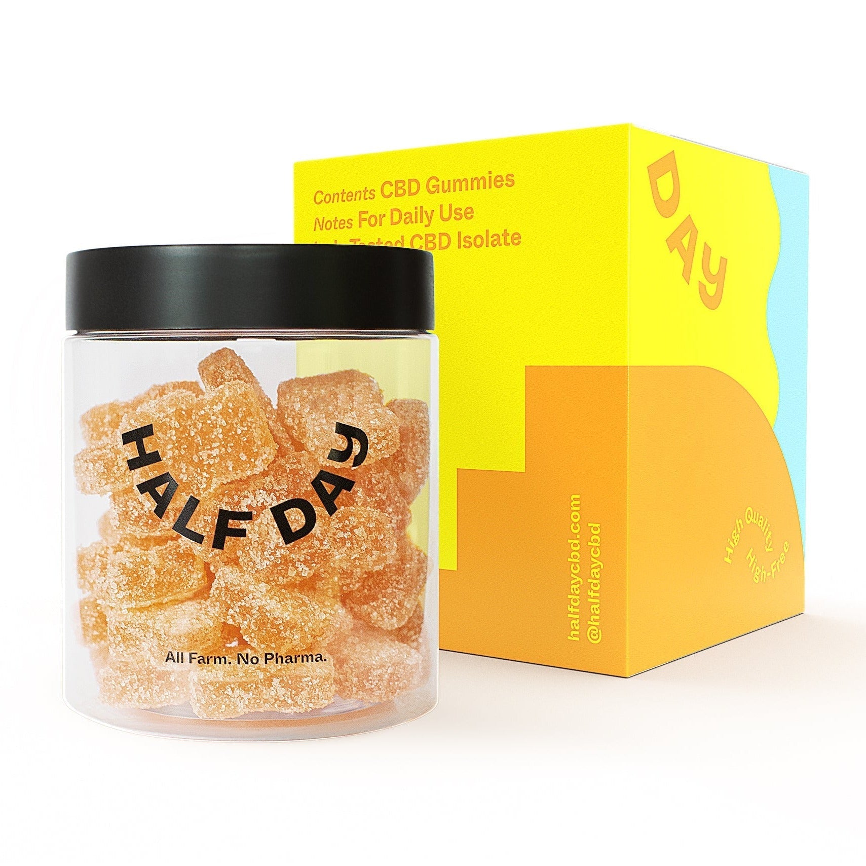 Half Day Peach CBD Gummies (isolate) Best Price