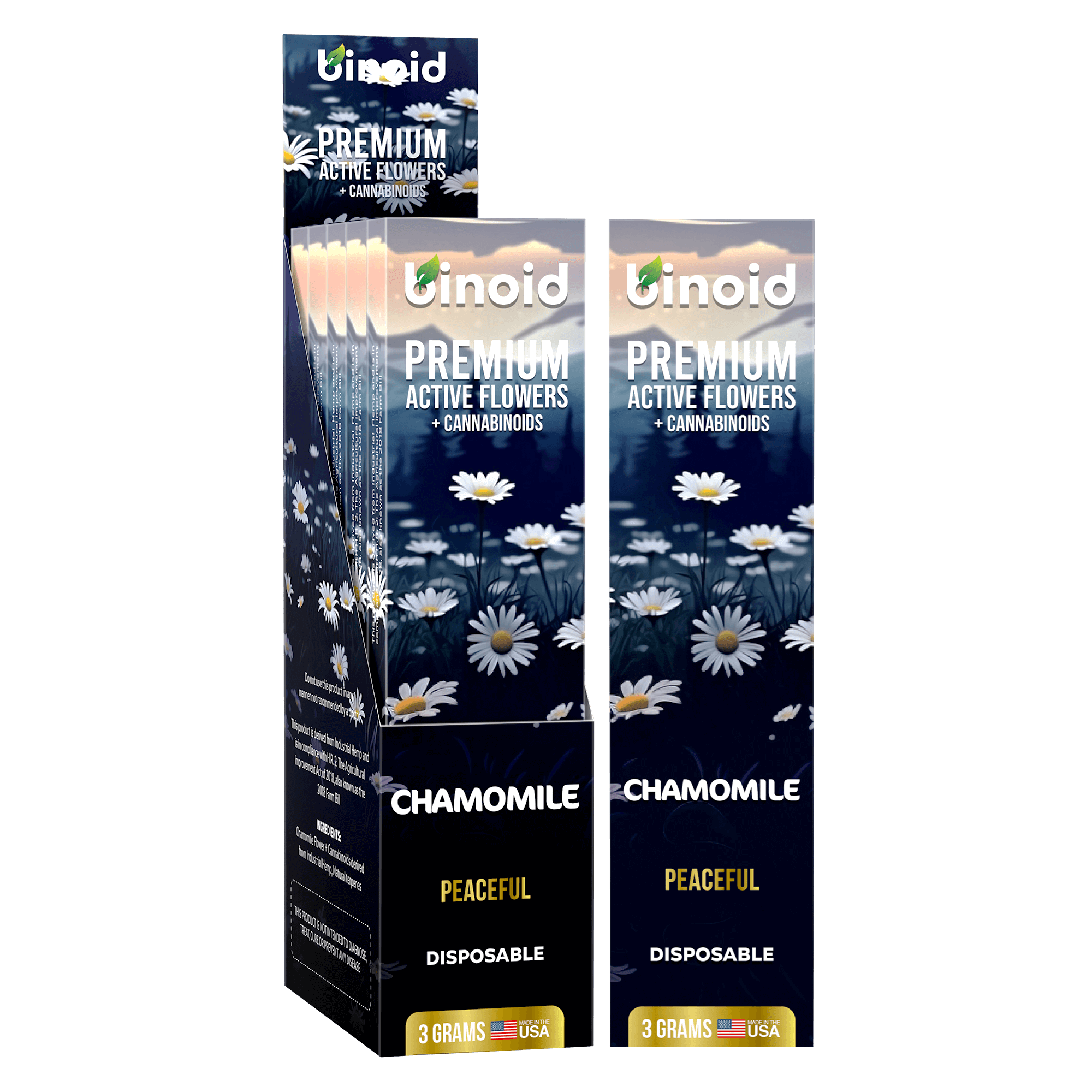 Binoid Active Flowers 3 Gram Disposable Best Price