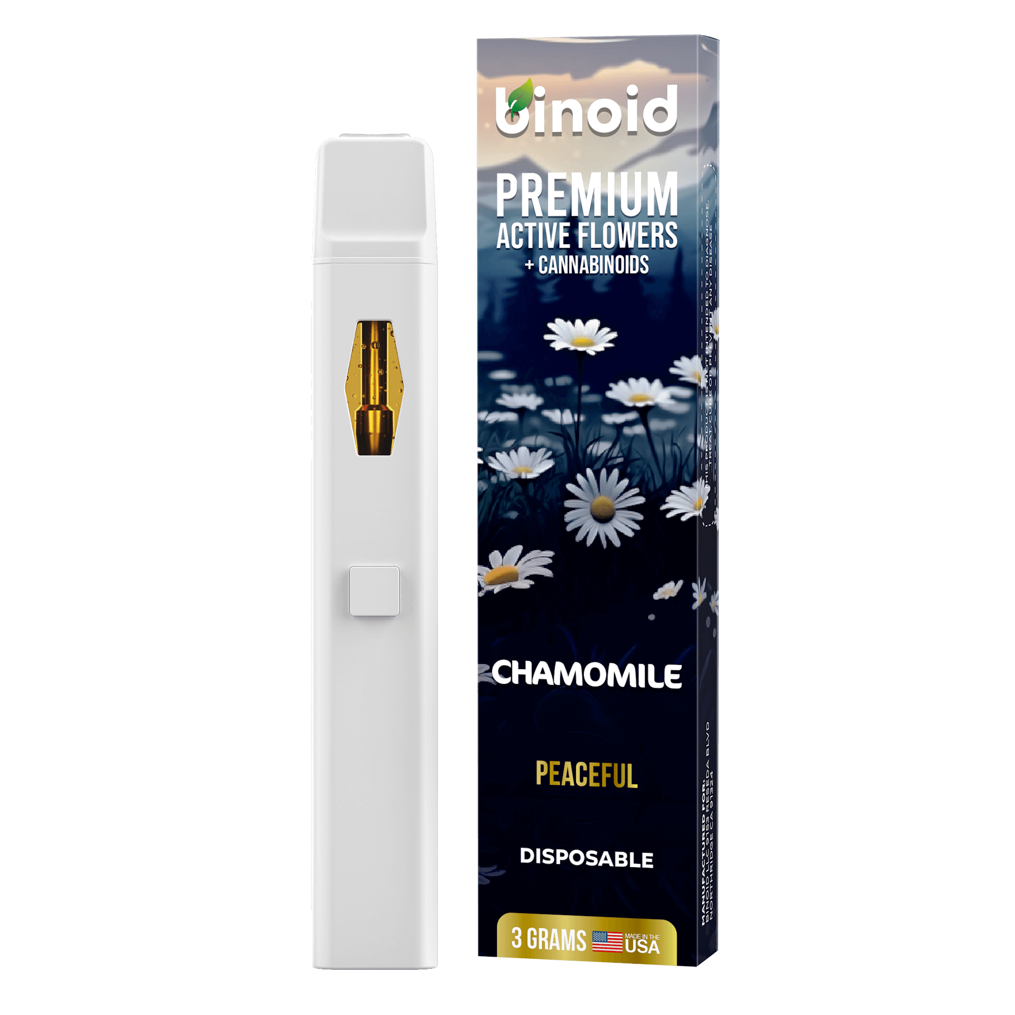 Binoid Active Flowers 3 Gram Disposable Best Price