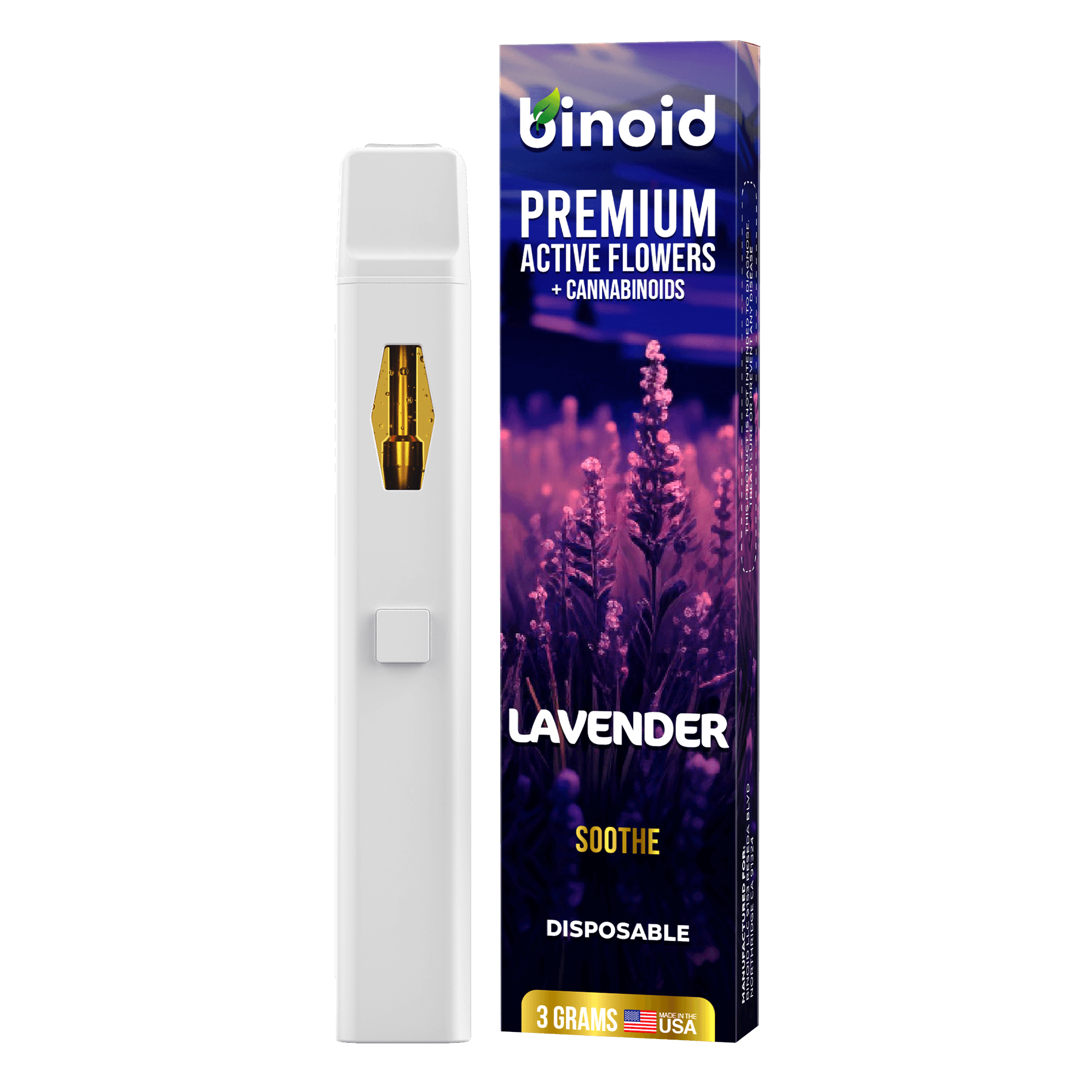 Binoid Active Flowers 3 Gram Disposable Best Price