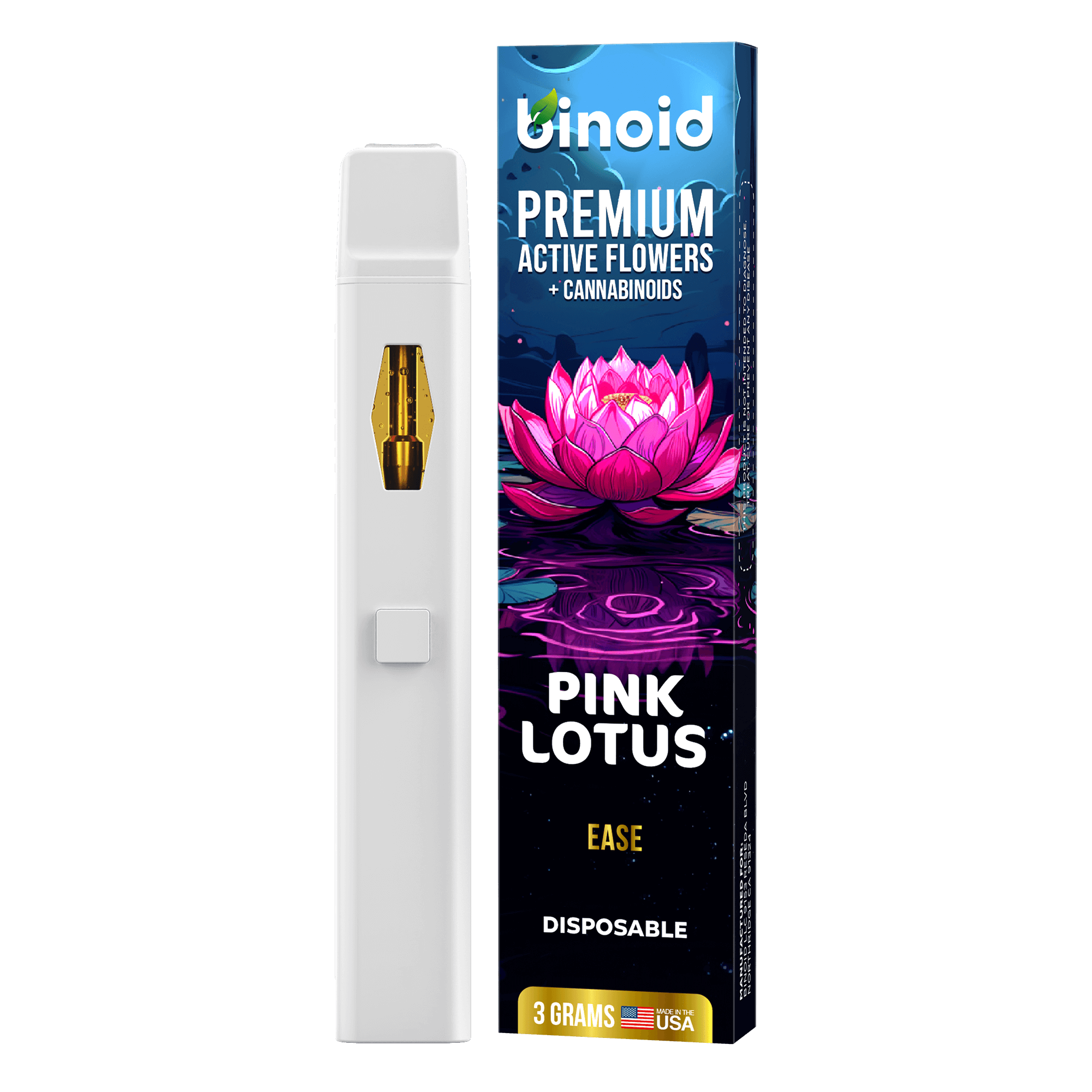 Binoid Active Flowers 3 Gram Disposable Best Price