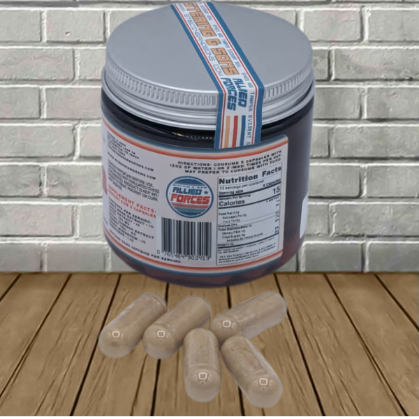 Allied Forces Boom! Chaga Laka Laka Jumbo Capsules 50ct Best Price