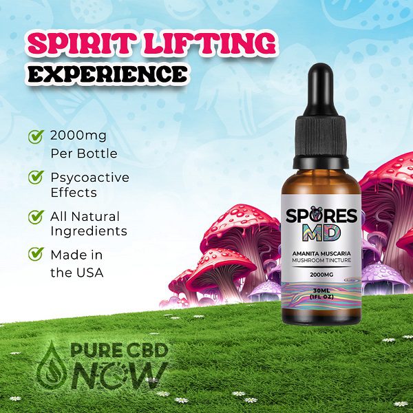 Amanita Muscaria Mushroom Tincture 2000mg Best Price
