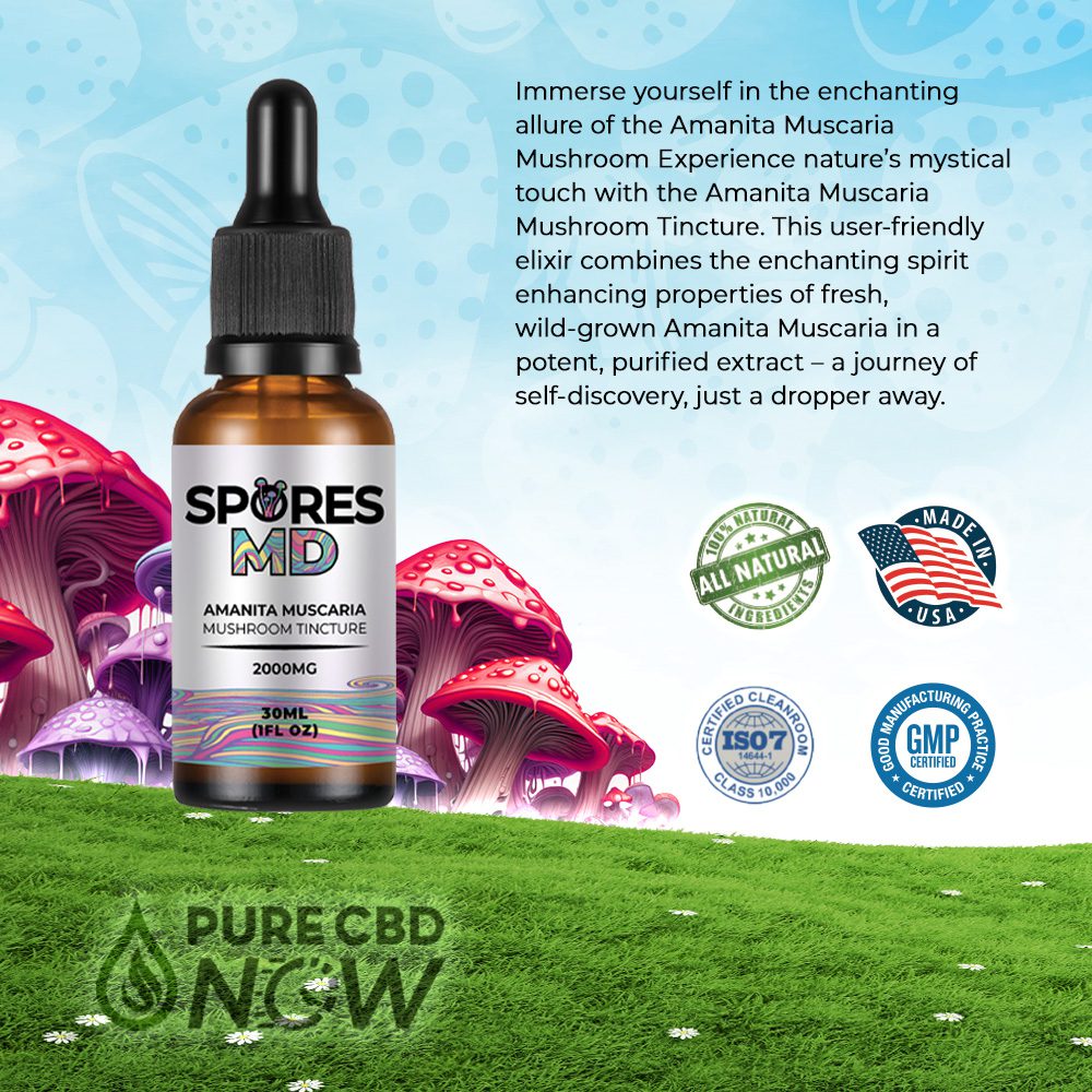Amanita Muscaria Mushroom Tincture 2000mg Best Price