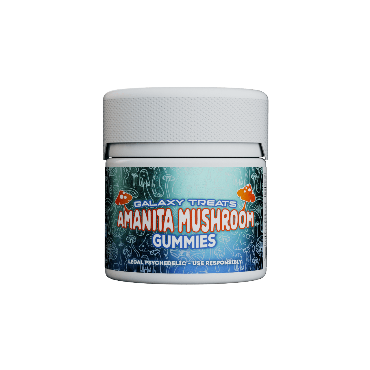 Galaxy Treats Mango Moon Shrooms 1050mg Amanita Mushroom Gummies (3CT) Best Price