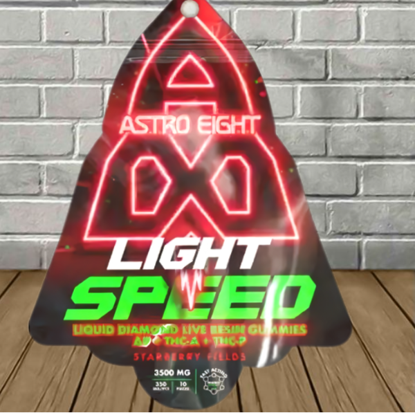 Astro Eight Live Resin Lightspeed Nano Gummies 3500mg Best Price