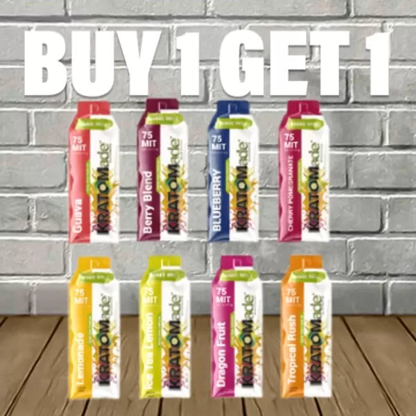 B1G1 Kratomade Kratom Extract Squeeze Packs Best Price