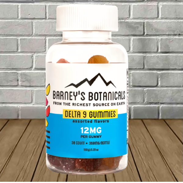 Barneys Botanicals Delta 9 THC Gummies 12mg Best Price