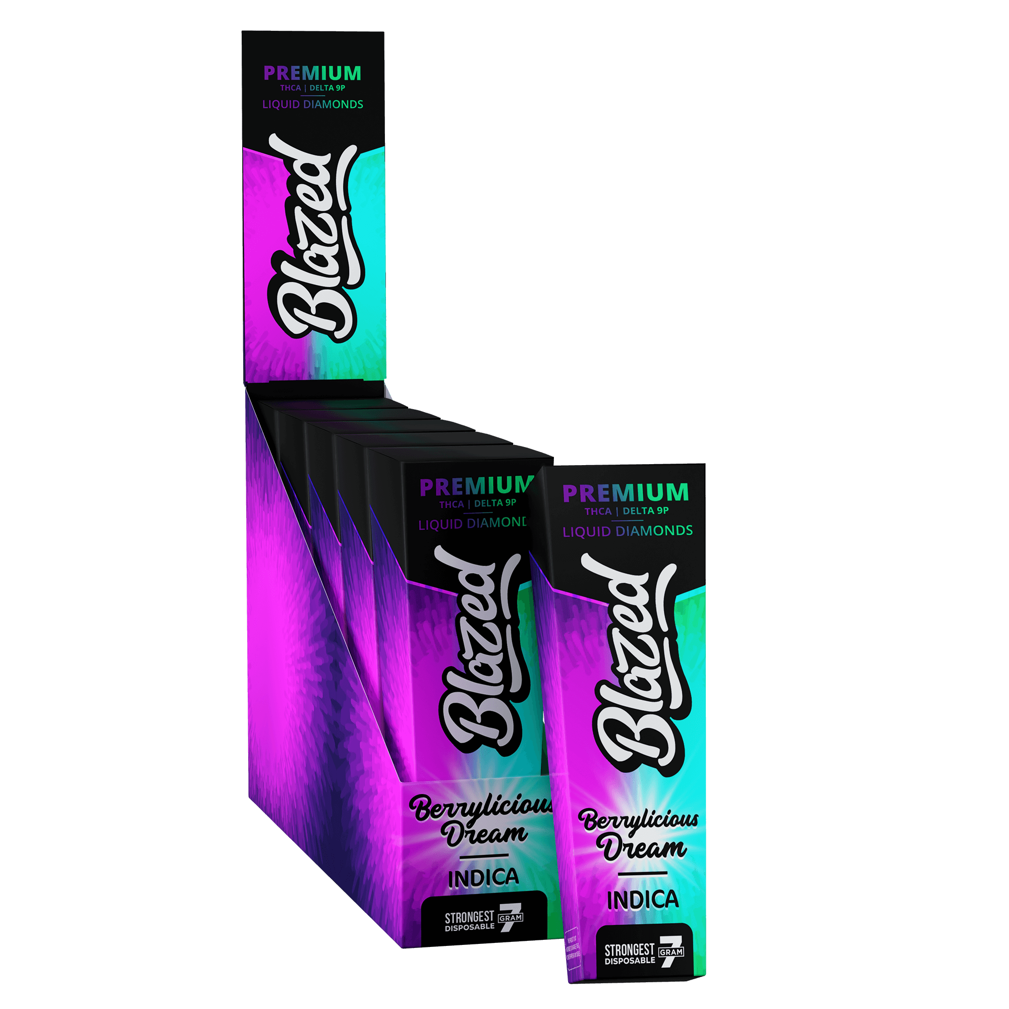 Blazed 7 Gram THCA + Delta 9B Disposable Vape Best Price