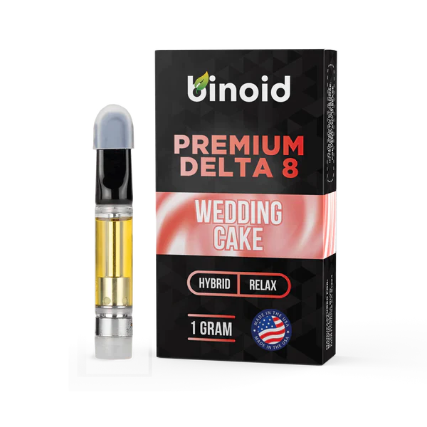 Binoid Delta 8 THC Vape Cartridge Wedding Cake Best Price