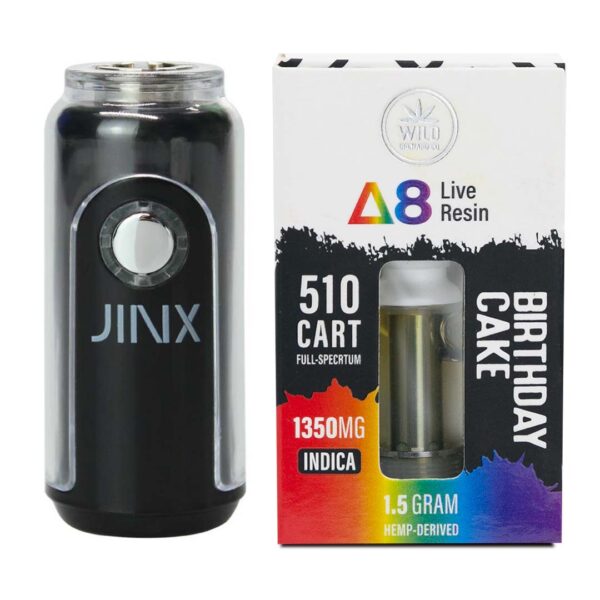 Wild Orchard JINX FatBoy 510 Battery + D8 Live Resin 1.5G 510 Cart Best Price