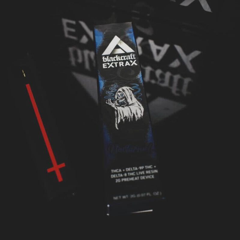 Delta Extrax Nocturnal | Pre-Heat Disposable 2G | Blackcraft Extrax Best Price