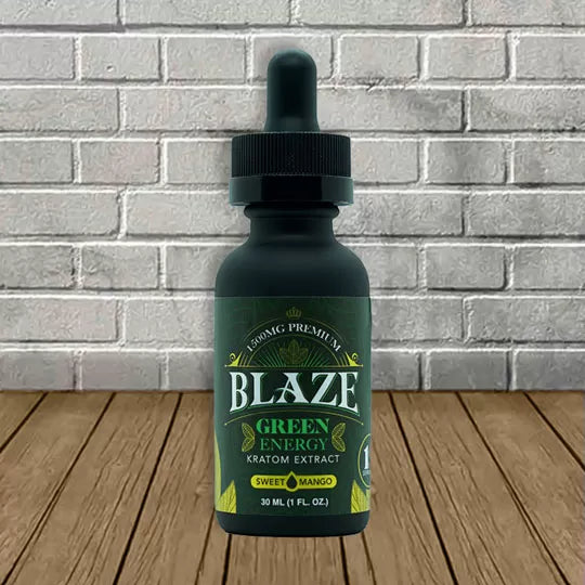 Blaze Kratom Extract GREEN ENERGY Tincture Best Price