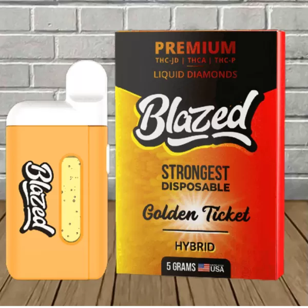 Blazed THCa + THCP Liquid Diamonds Disposable 5g Best Price