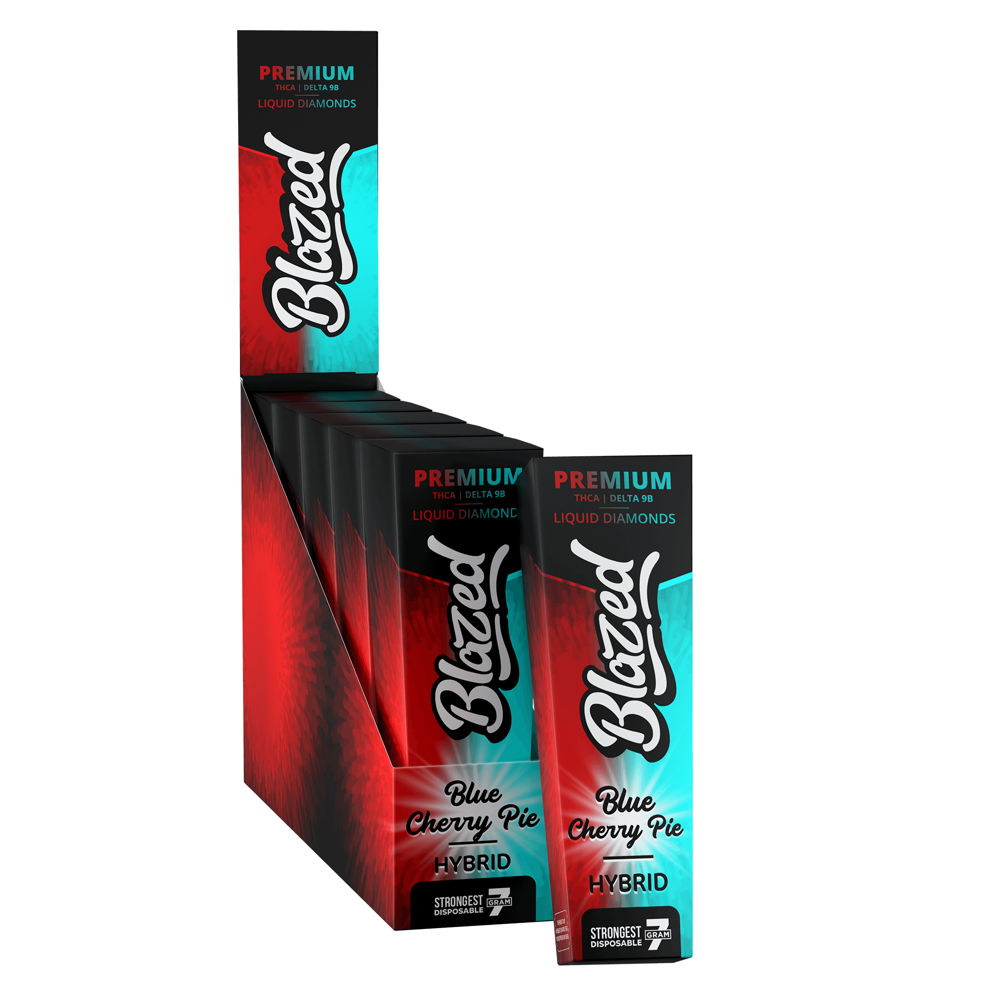 Blazed 7 Gram THCA + Delta 9B Disposable Vape Best Price