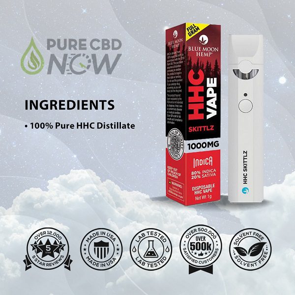 Blue Moon Hemp HHC Disposable Vape Pens 1 Gram Best Price