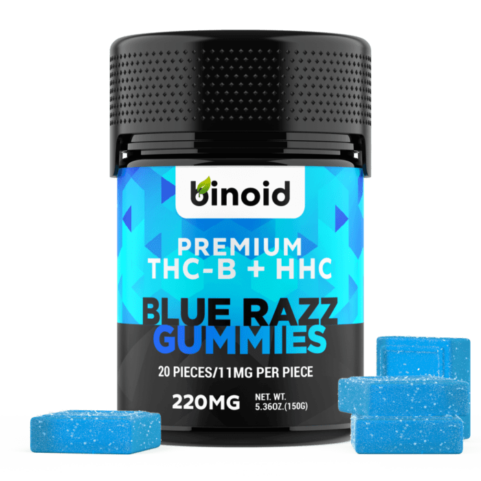 Binoid THC-B + HHC Gummies – Blue Razz (RELEASE SALE) Best Price
