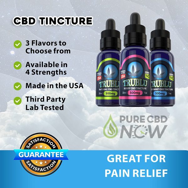 Blue Moon Hemp Trublu CBD Tincture 30ml Best Price