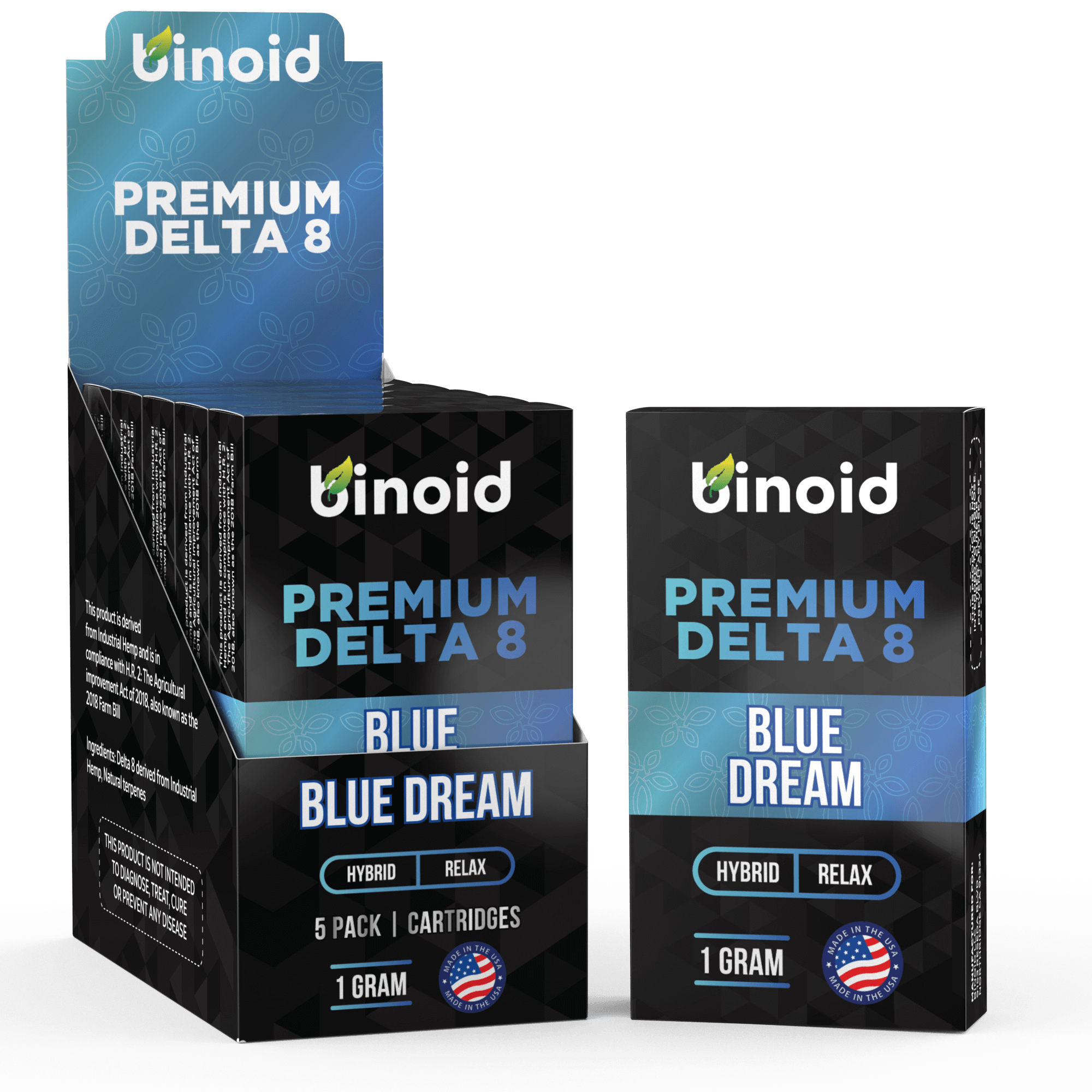 Binoid Delta 8 THC Vape Cartridge - Blue Dream Best Price