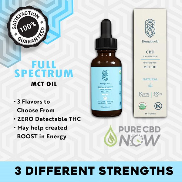 Hemplucid Full-Spectrum MCT Oil 30mL Best Price