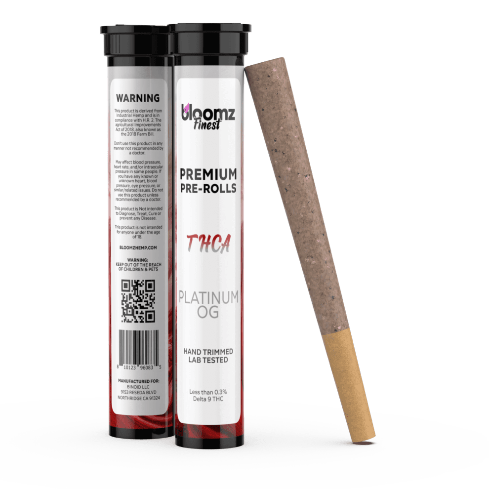 Bloomz | THC-A Pre Roll 3 Pack - 6 Pack Best Price