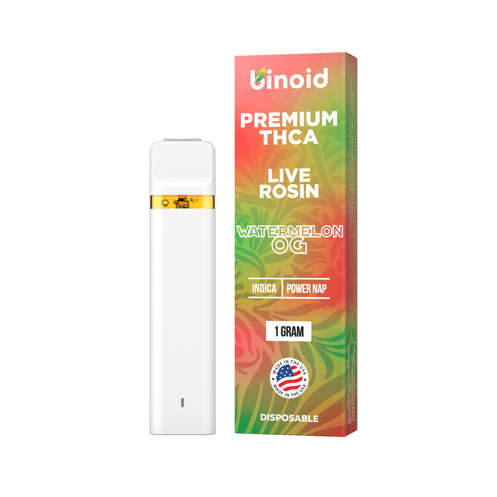 Binoid 1 Gram THCA Disposable Vapes – Live Rosin Best Price