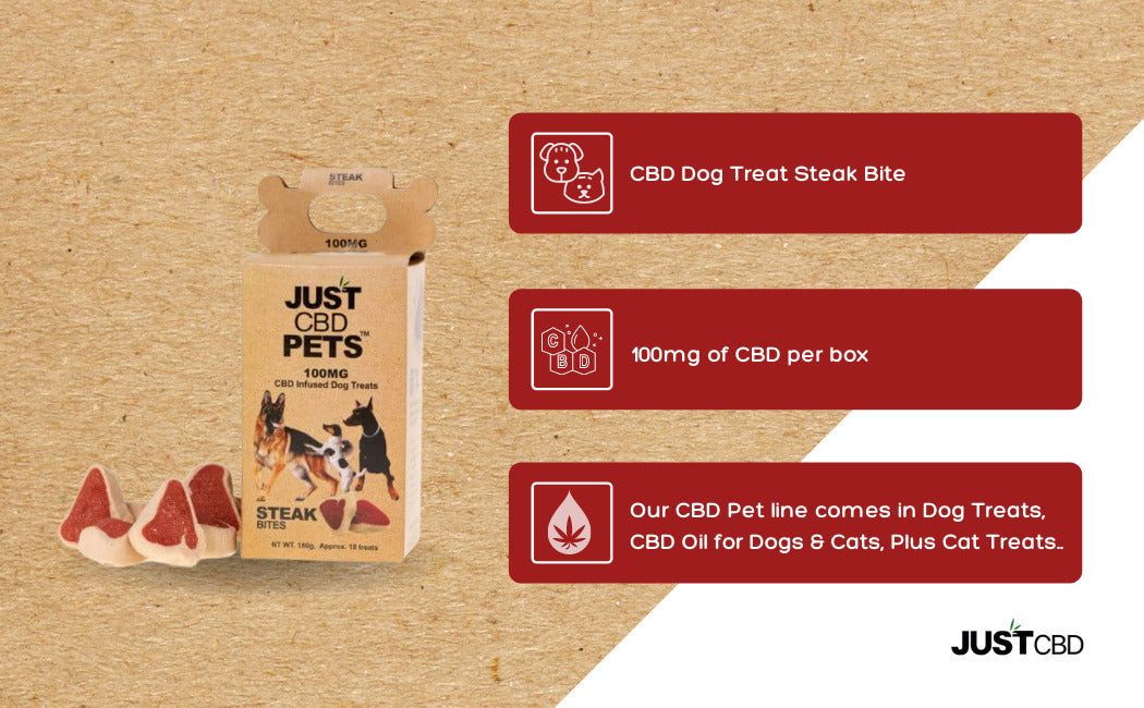 JustCBD - CBD Dog Treats JustPets Best Price
