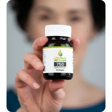 CBDPure CBD Softgel Pills 750 Best Price