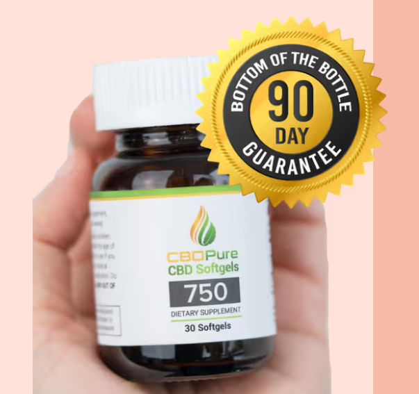 CBDPure CBD Softgel Pills 750 Best Price