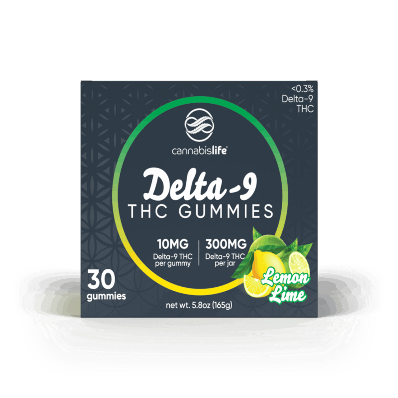 Cannabis Life LEMON LIME DELTA-9 GUMMIES - (30CT) 300MG Best Price