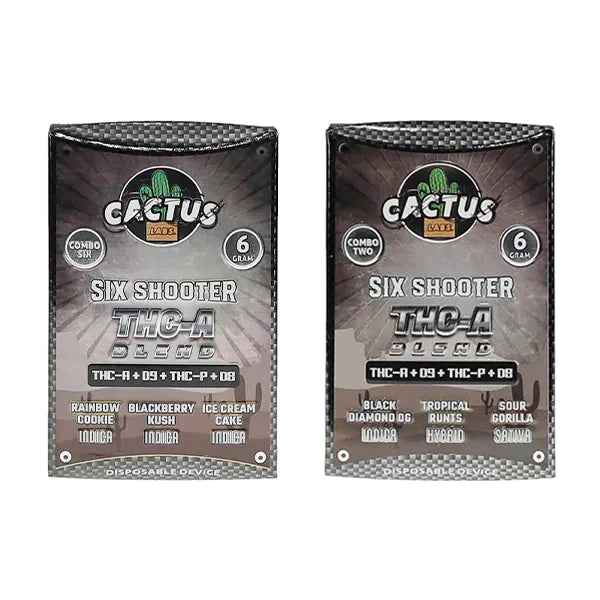 Cactus Six Shooter THC-A Blend THC-A+D9+THC-P+D8 Best Price