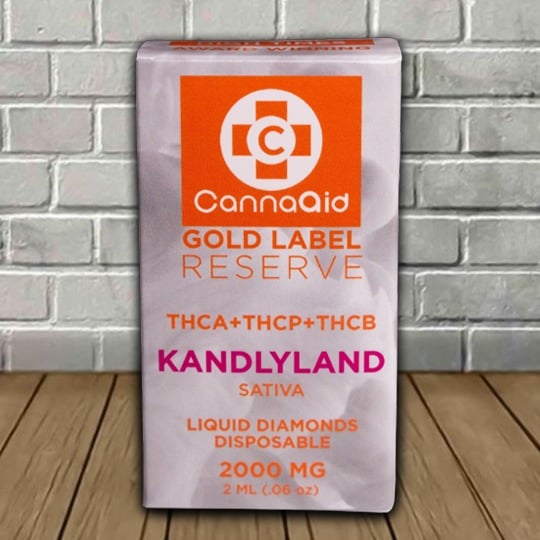 CannaAid Gold Label Reserve Liquid Diamonds Disposable 2g Best Price