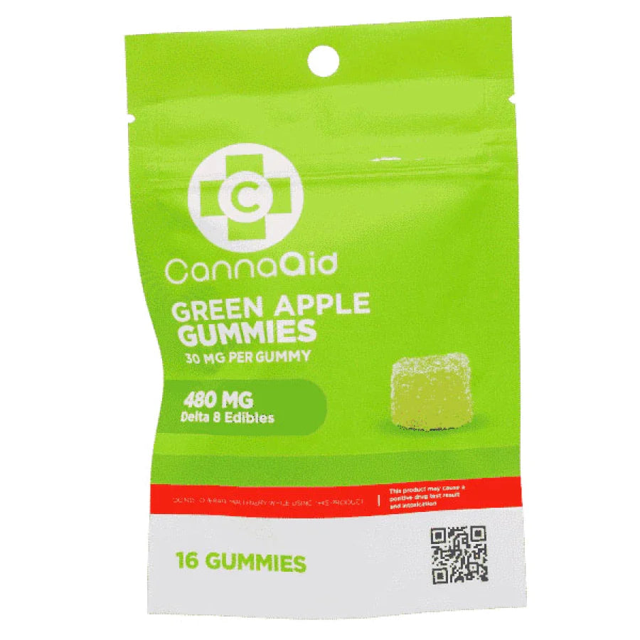 CannaAid 30mg Delta 8 THC Gummies (16pc) Best Price