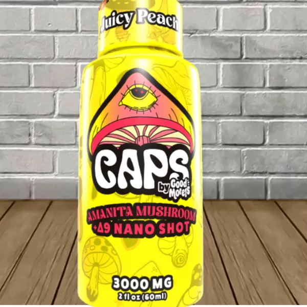 Good Morels Caps Amanita Mushroom + D9 Nano Shot 3000mg Best Price