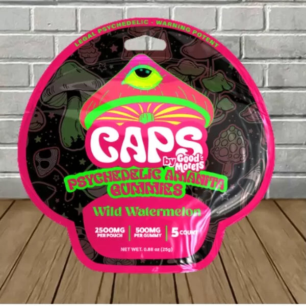 Good Morels Caps Psychedelic Amanita Gummies By Good Morels Best Price