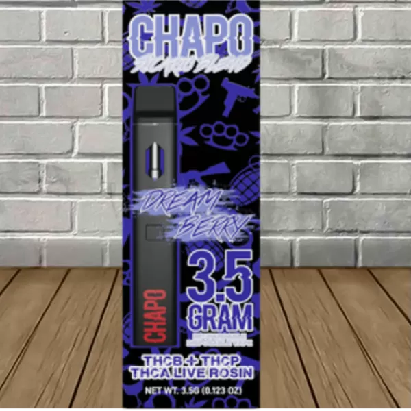 Chapo Extrax Live Rosin Sicario Blend Disposable Vape 3.5g Best Price